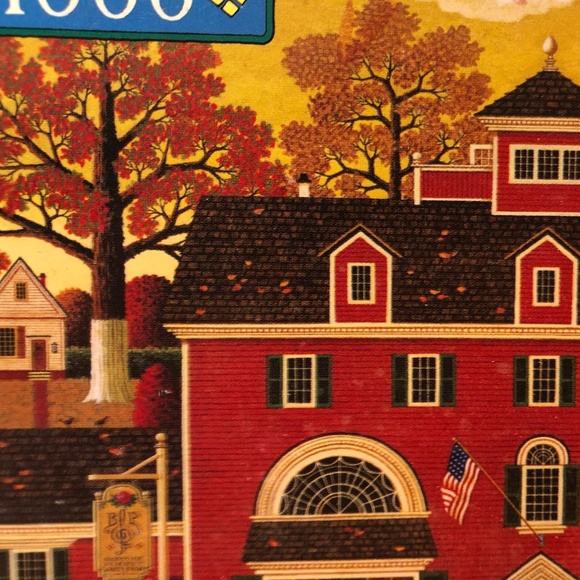 Charles Wysocki ~ 1000 pc Puzzle ~ Americana ~ Benjamin’s Musical Tools~ - Picture 3 of 7